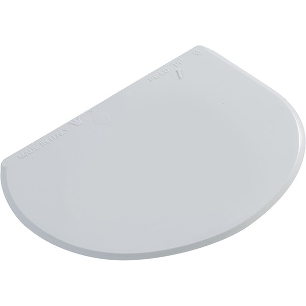 Шпатель мягкий, пластик, 15✕11 см, белый