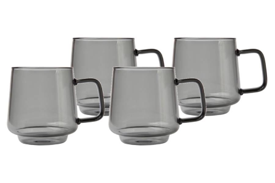 Набор кружек Blend Sala, серый, 0,4 л, 4 шт