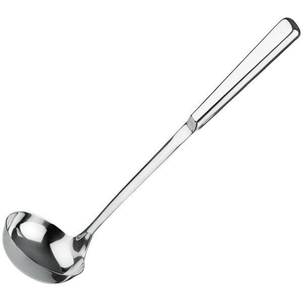 Половник, сталь нерж., 60мл, D=7,L=28см, металлич.