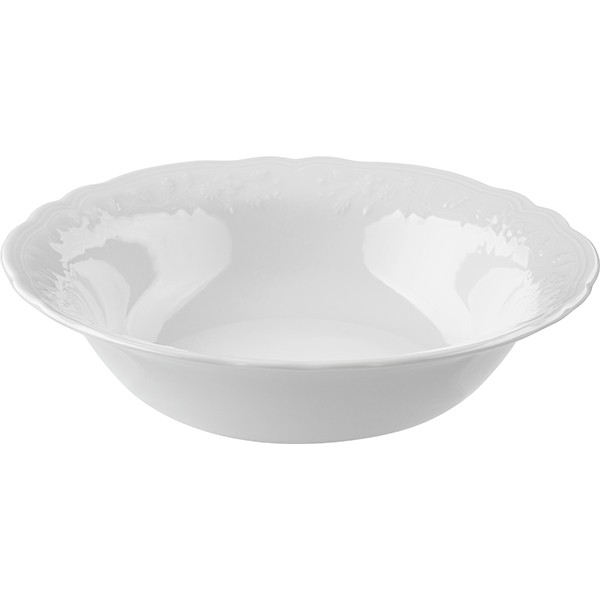 Салатник «Флер Бьянко», фарфор, 0,85 л, белый Салатник «Флер Бьянко», фарфор, 0,85 л, белый