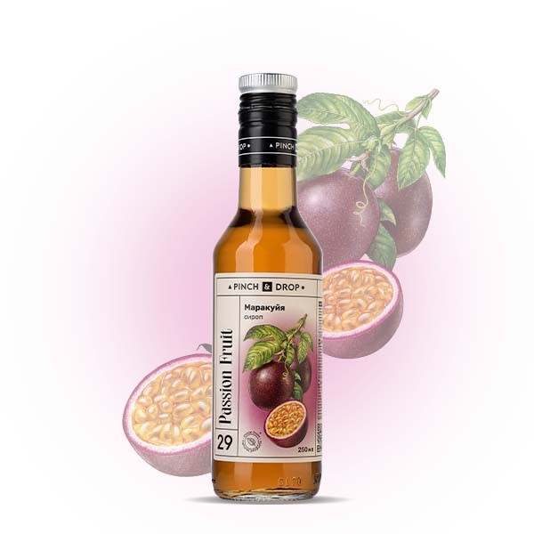 Сироп «Маракуйя» Pinch&Drop, стекло, 250 мл