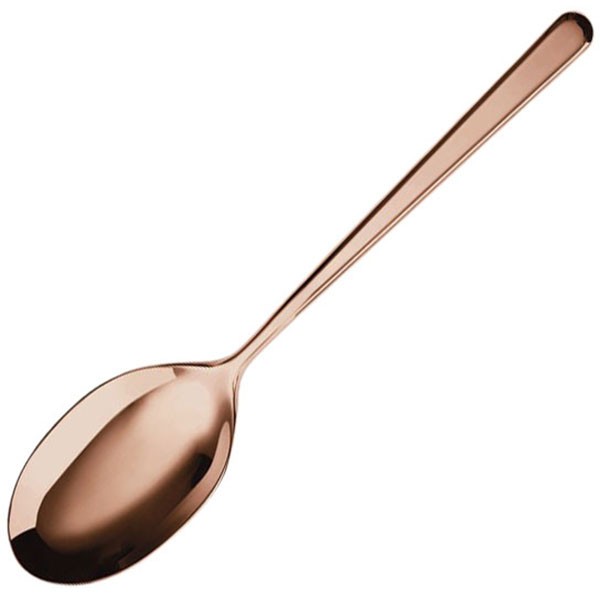 Ложка столовая «Линеа», нержавеющая сталь, 21,1 см, медный