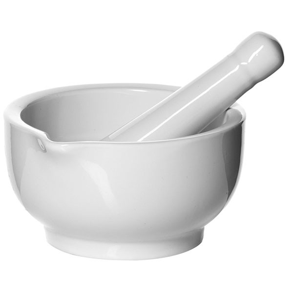 Мадлер со ступкой d=11.5 см 300 мл фарфор Мадлер со ступкой d=11.5 см 300 мл фарфор