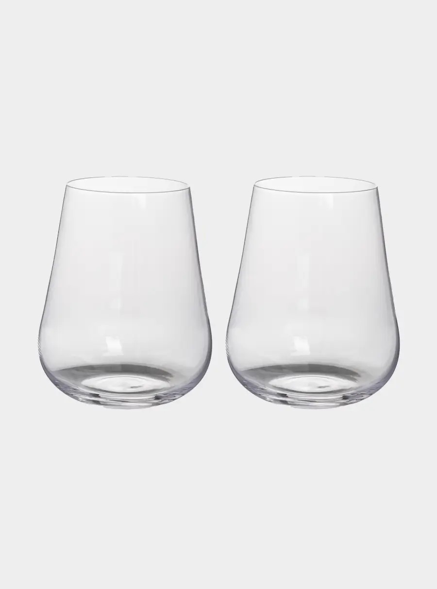 Стакан, 12 см, 540 мл, 2 шт, кристальное стекло, Rodengo