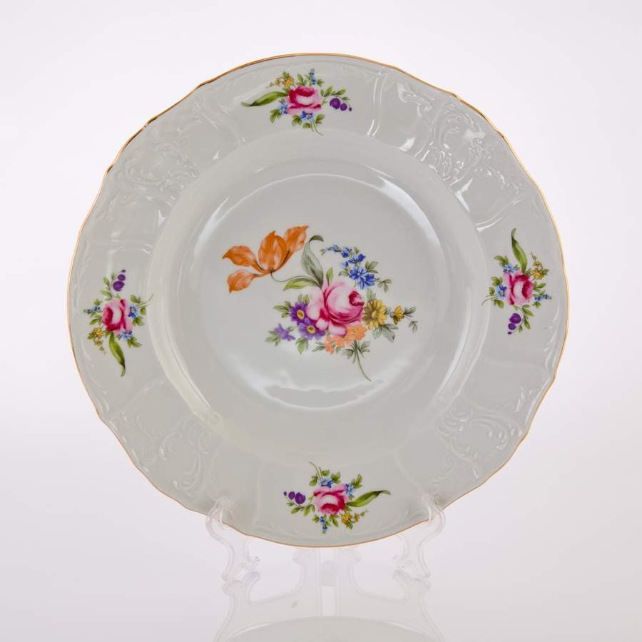 Блюдо круглое глубокое 32см «Полевой цветок 5309011»