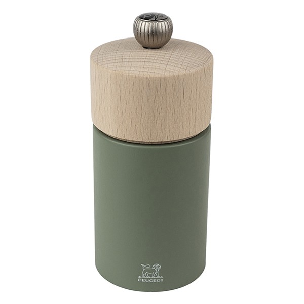 Мельница для перца «Бореаль», бук, 12 см, тем. зелёный Мельница для перца «Бореаль», бук, 12 см, тем. зелёный