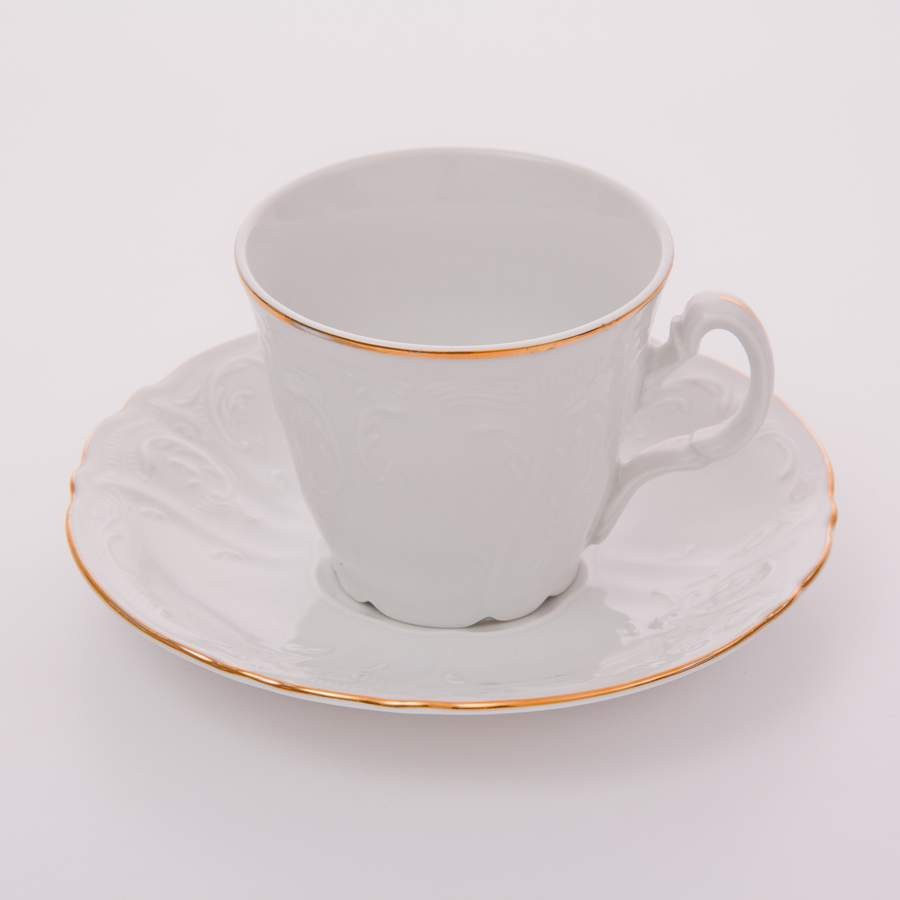 Набор для чая 160 мл. выс. «Бернадот белый 311011» на 6 перс. 12 пред.