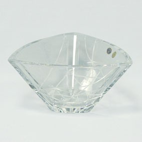 Салатник 24,5 см; «Portos»; прессованный хрусталь