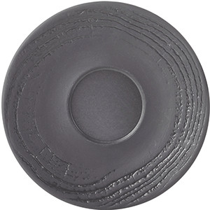 Блюдце для стакана 180мл «Арборесценс» цвет лакрица D=16см