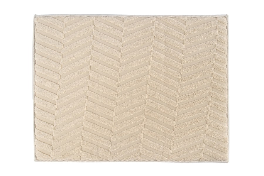 Коврик для сушки посуды, 30x40 см, полиэстер, бежевый, Dry beige