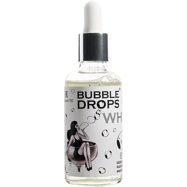 Пенообразователь пищевой «Bubble Drops White», стекло, 50 мл