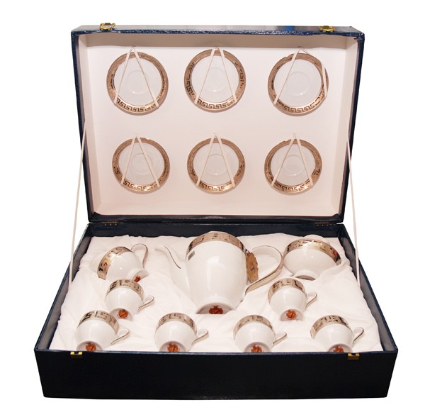 Кофейный сервиз на 12 персон Depos Bacco Blu