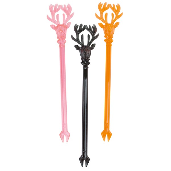 Мешалка «Олень» 16см,100шт.