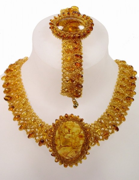 Колье, браслет