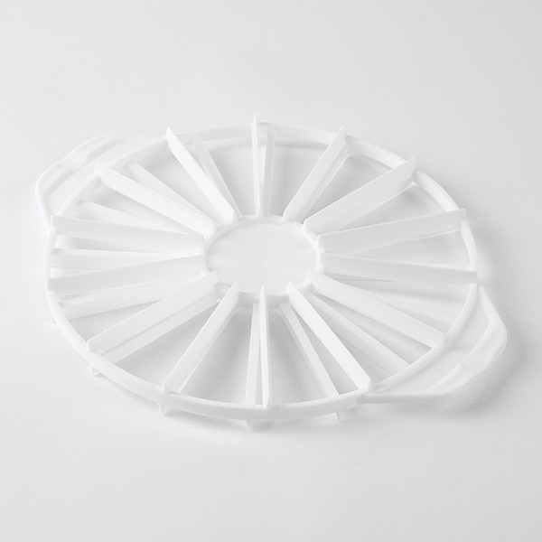 Делитель для торта на 14-16 кусков, полипропилен, 26,5 см, белый