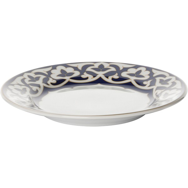 Тарелка мелкая «Восток», фарфор, D=24см, синий