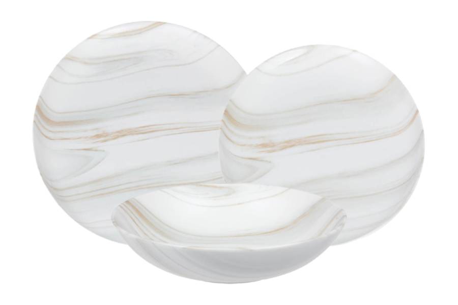 Набор обеденный The Royal Marble, 4 персоны 12 предметов