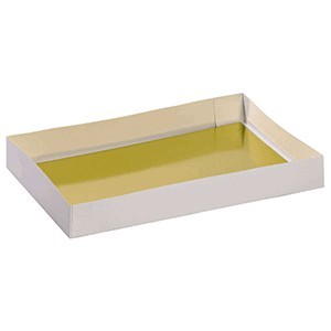 Упаковка конд.60*40см,25шт.бел./золото