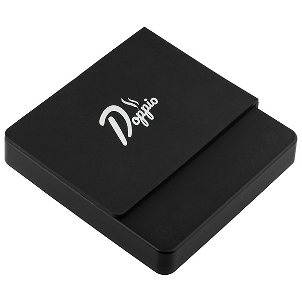 Весы для кофе (до 2 кг с точностью до 0,1 г), пластик, 100✕95✕20 мм, черный