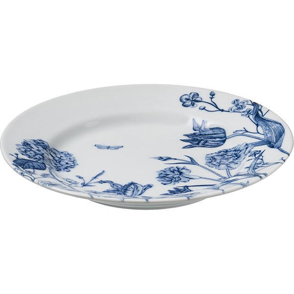 Тарелка «Беатриче», фарфор, 200 мм, белый, синий
