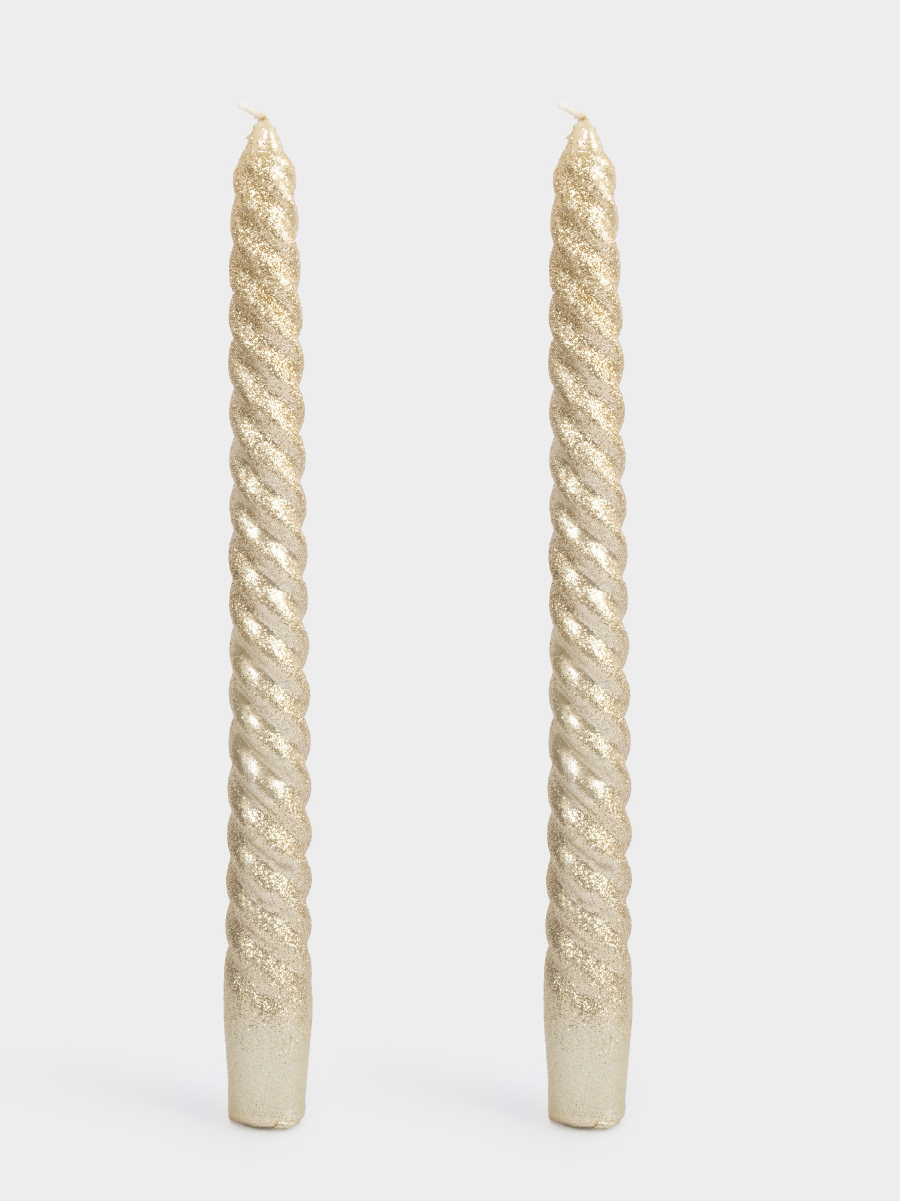 Свеча, 25 см, 2 шт, тонкая, шампань, Rope Свеча, 25 см, 2 шт, тонкая, шампань, Rope