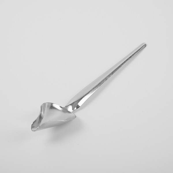 Ложка кондитерская для декорирования (с плоской ручкой), нержавеющая сталь, 225✕40 мм