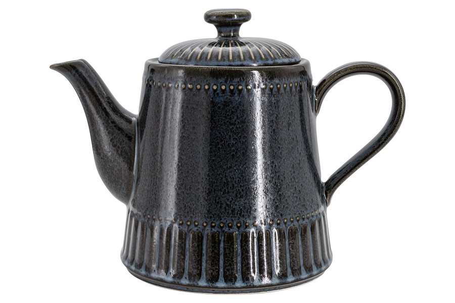 Чайник заварочный Black Kitchen, 1 л, реактивная глазурь