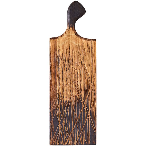 Доска для подачи прямоуг.с ручкой(10см)