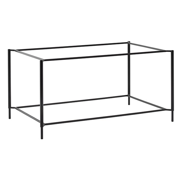 Этажерка «Вало» 2 яруса для гастроемкостей GN 1/1, сталь, 57✕37 см, черный