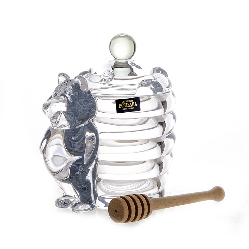 Баночка для меда 15 cм. «Кристалайт»