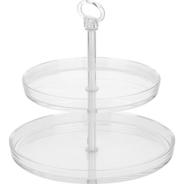 Этажерка 2-х ярусн. для десерта 22*27см Этажерка 2-х ярусн. для десерта 22*27см