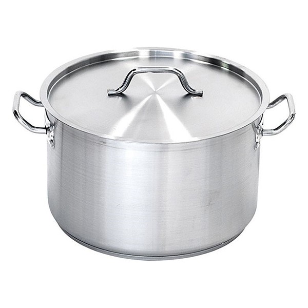 Кастрюля с крышкой (тройное дно), нержавеющая сталь, 5 л