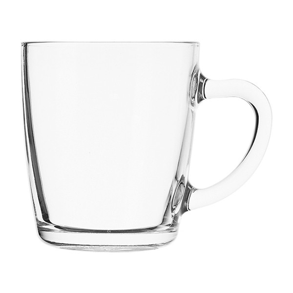 Кружка «Бейзик», стекло, 350 мл, прозрачный