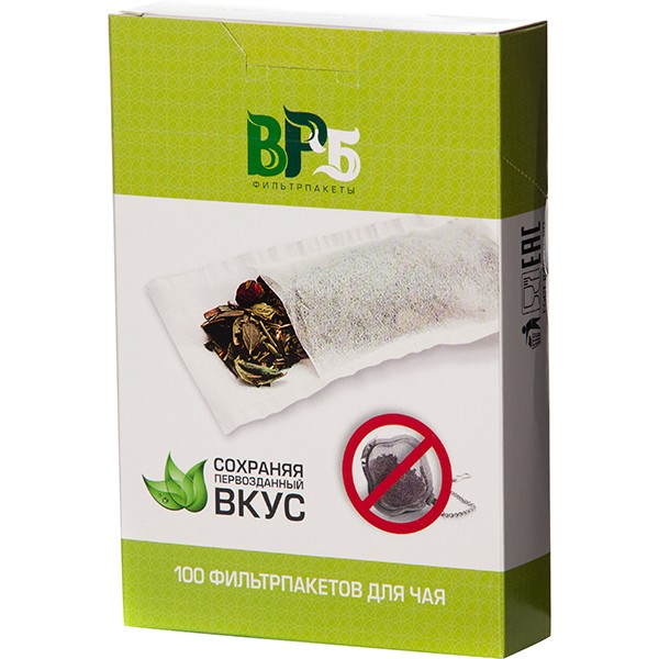 Фильтр-пакеты для чая разм. М [100шт] L=16, B=11см