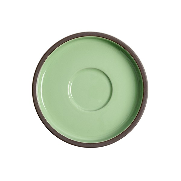 Блюдце «Блисс», фарфор, 138 мм, мятный