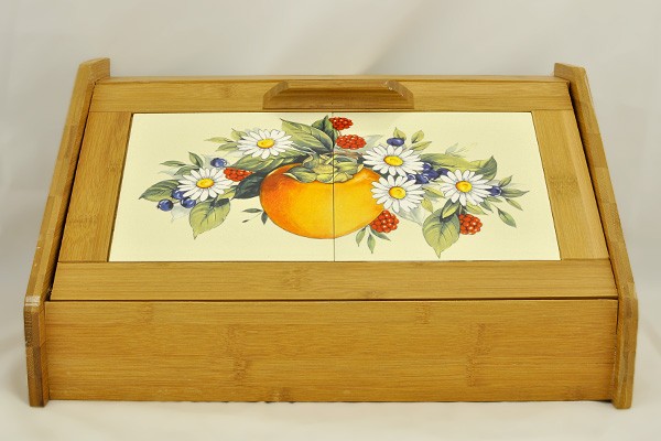 Хлебница «Ромашки и ягоды»