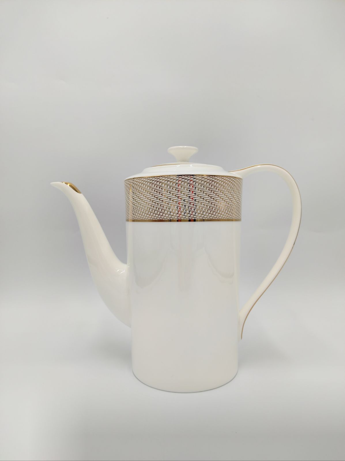 Чайник Миллениум Голд, костяной фарфор, 1,4 л