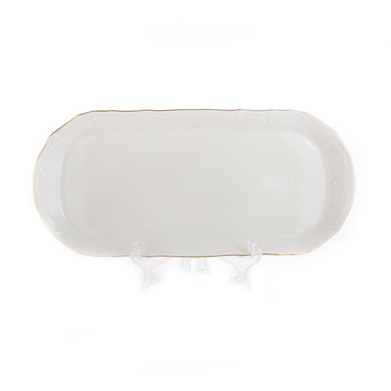 Поднос прямоугольный 37 см. «Бернадот Ивори 311011»