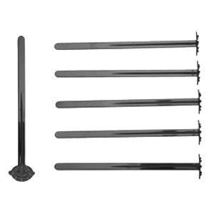 Мешалка-темпер 17см,50шт.черные