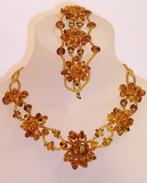 Колье, браслет