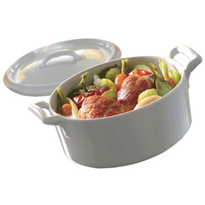 Бульонная чашка «Бель кузин» 450 мл с крышкой