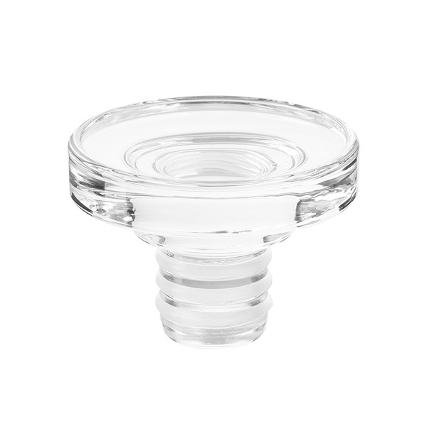 Крышка для бутылки «Оптима», хрустальное стекло, 59 мм, прозрачный