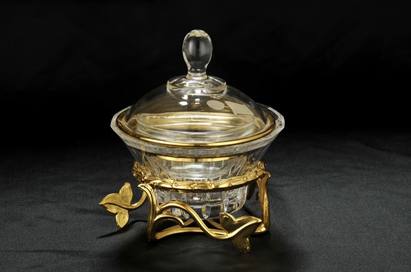 Икорница Metalbi (хрусталь) Metalbi
