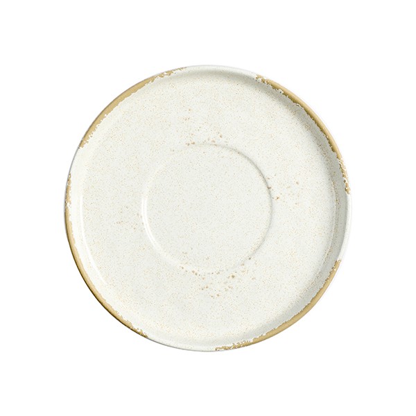 Блюдце «Фенхель», фарфор, 152 мм, белый