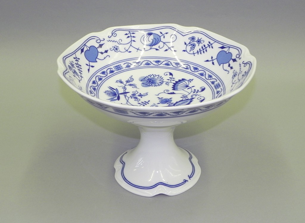 Ваза для фруктов 23 см. на ножке «Мэри Энн 0055»