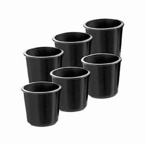 Форма конд. [6шт], анодирован., 80мл, D=50,H=50,L=185,B=115мм, серый