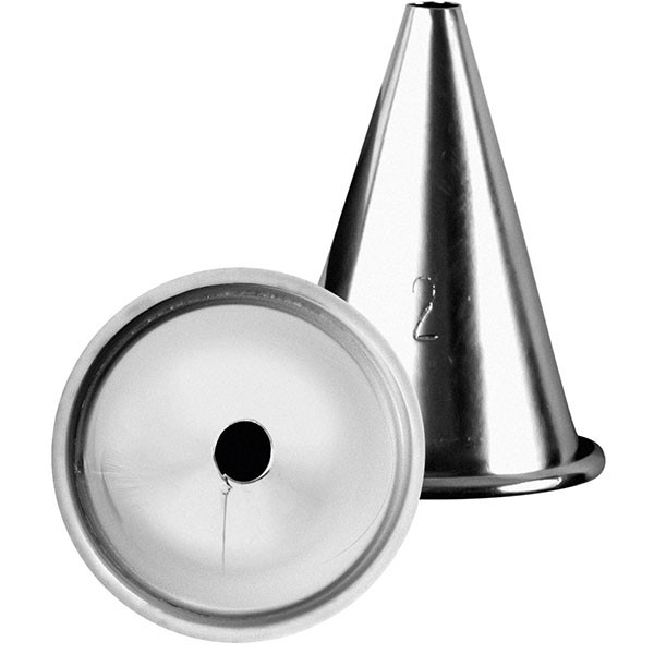 Насадка конд. «Круг», сталь нерж., D=35/5,H=45мм, металлич.