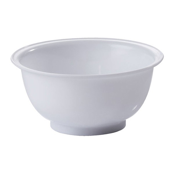Миска, полипропилен, 1 л, белый