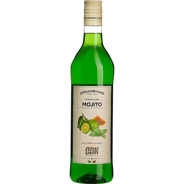 Сироп «Мохито» ODK, пластик, 1 л, зелёный