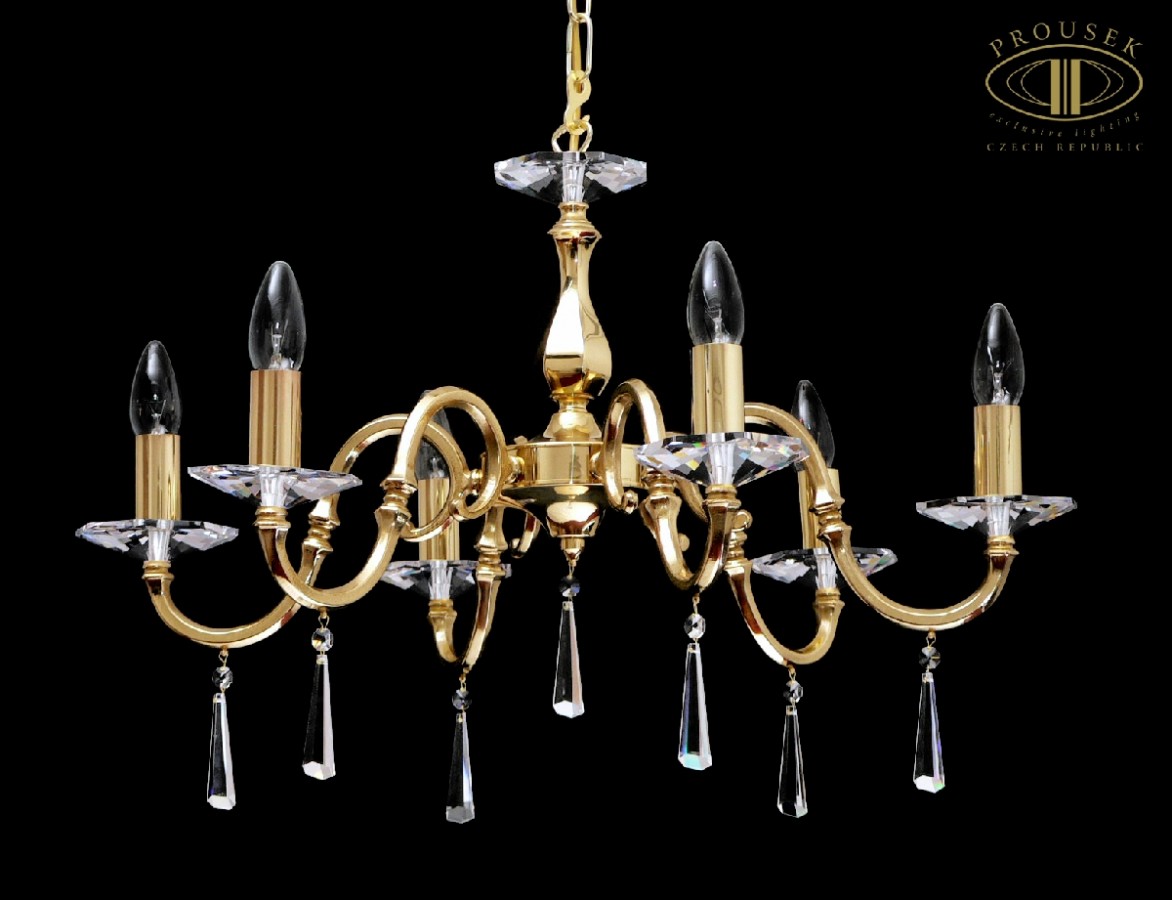 Люстра 59x44 см. «Проусек 6 рожк»